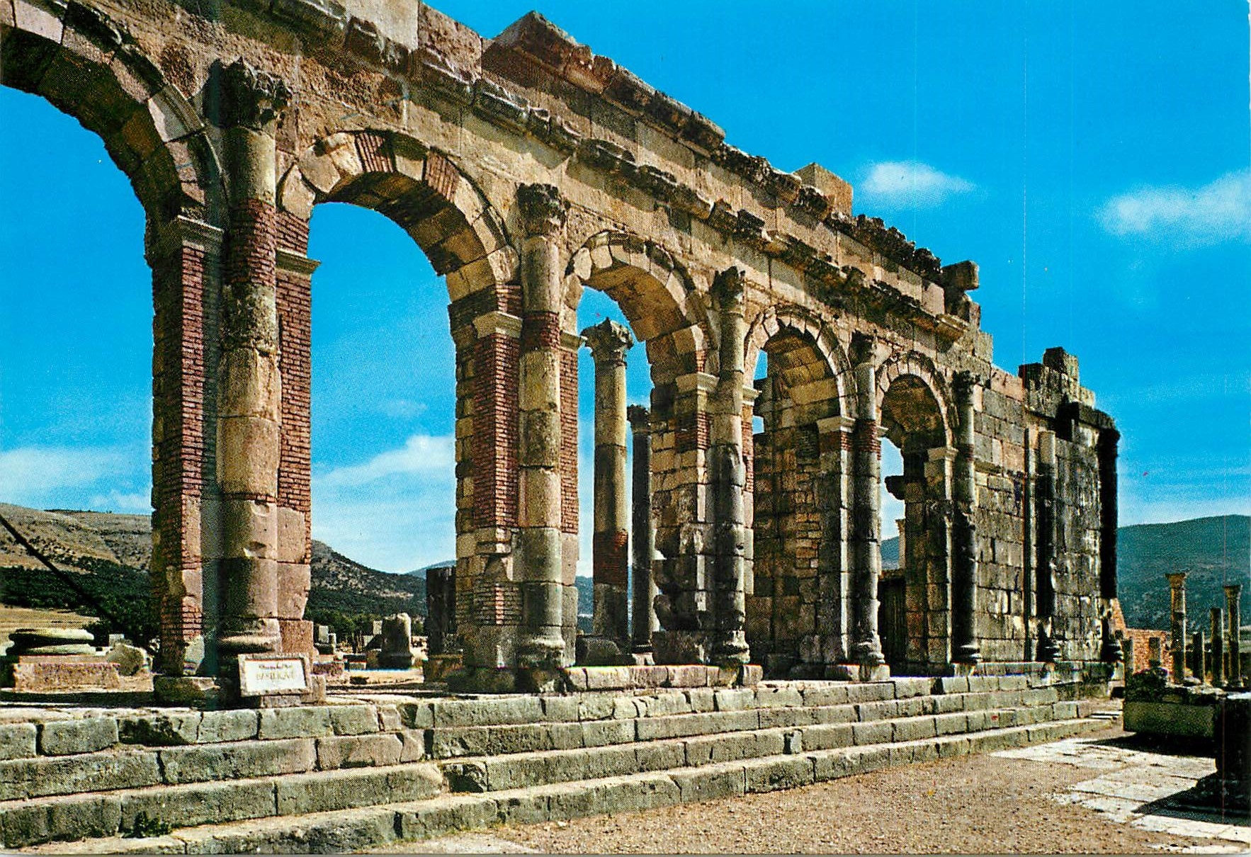 CPM Volubilis Ruines Romaines 