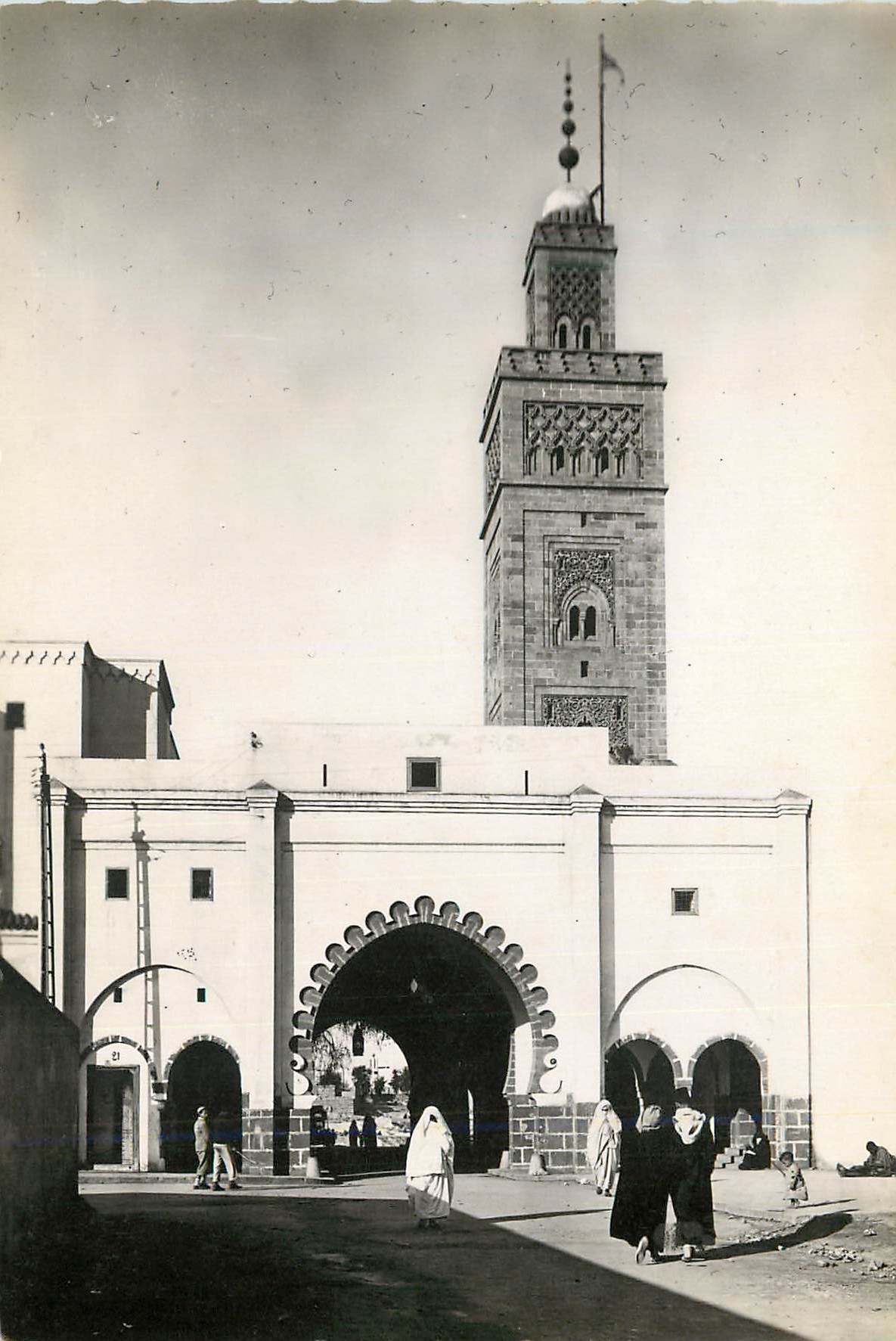 CPM Casablanca Maroc Mosquee en Nouvelle Medina 