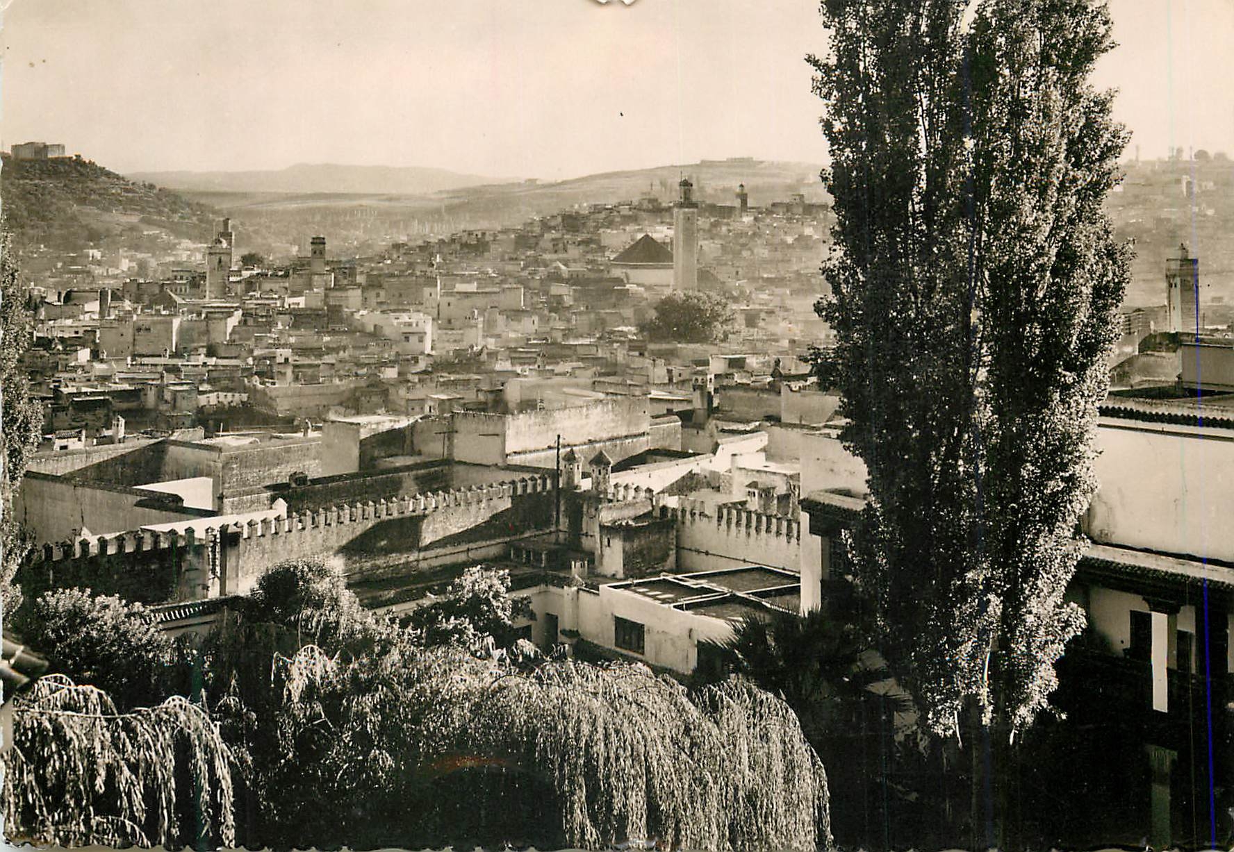Fès (Maroc) - Hôtel Palais Jamaï — Vue sur la Médina
