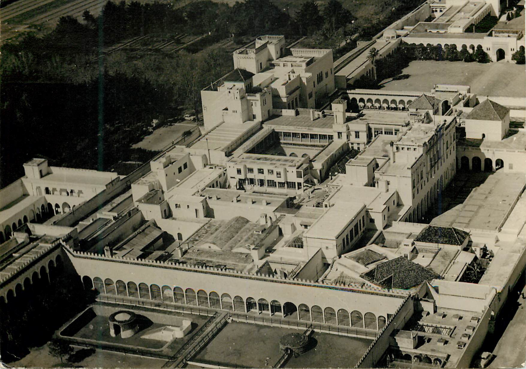 CPM Rabat Palais de S M le Roi du Maroc 
