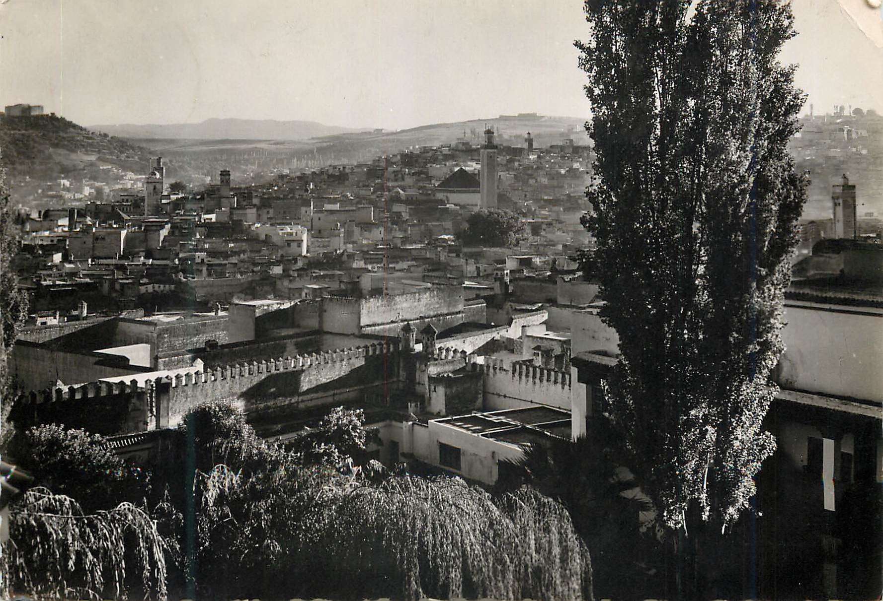 Fès (Maroc) - Hôtel Palais Jamai — Vue sur la Médina — Les Editions d'Art Martel, n° 982