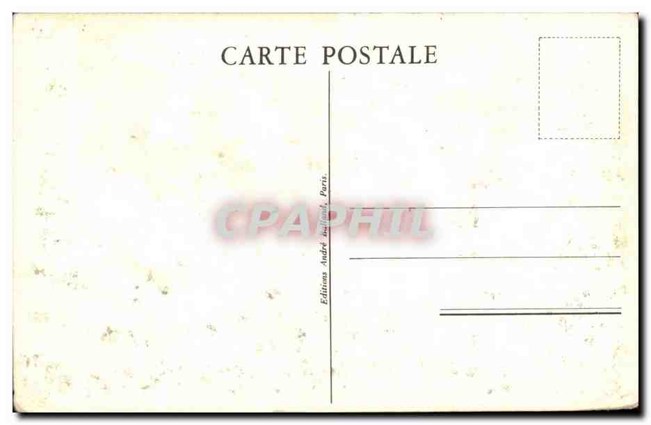 CPA Fantaisie L'oracle Carte a jouer — Rückseite