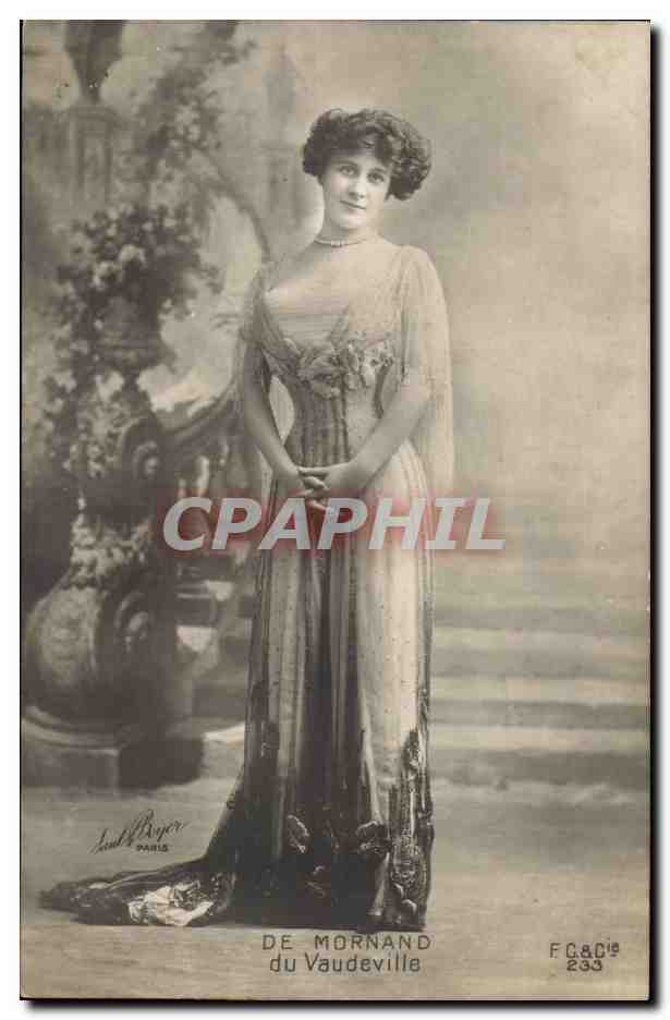 Madame de Mornand du Vaudeville — Portrait — Saul Beyer, Paris, n° 233