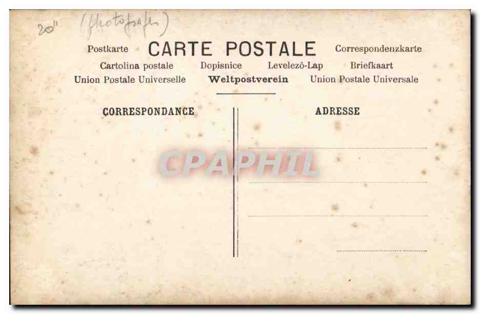 Madame de Mornand du Vaudeville — Portrait — Saul Beyer, Paris, n° 233 — Verso