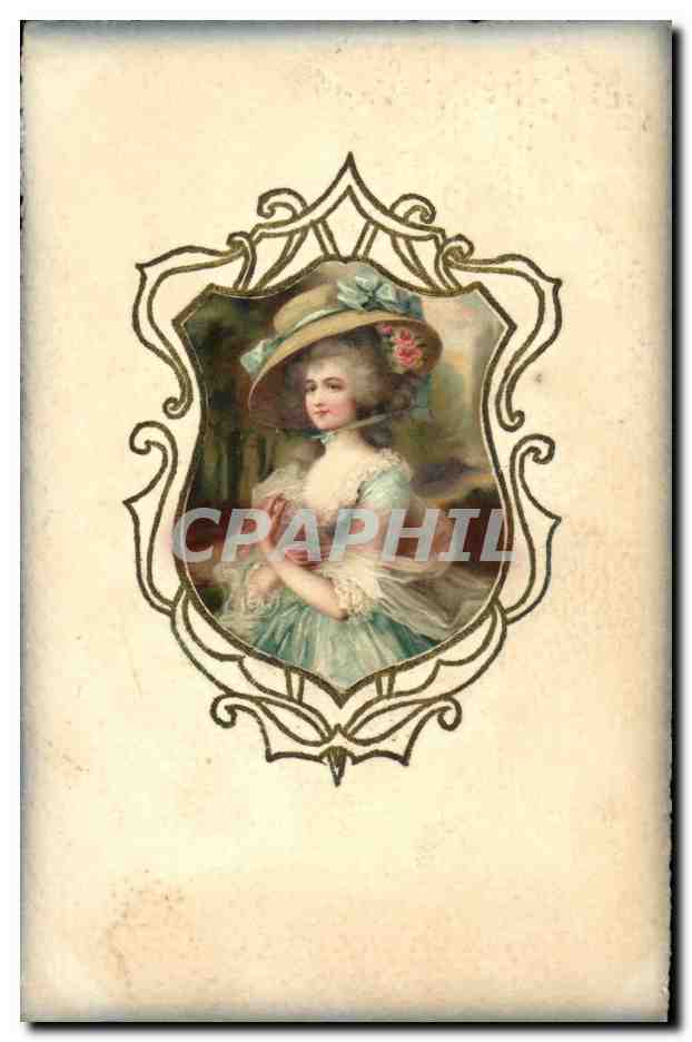 CPA Fantaisie Femme
