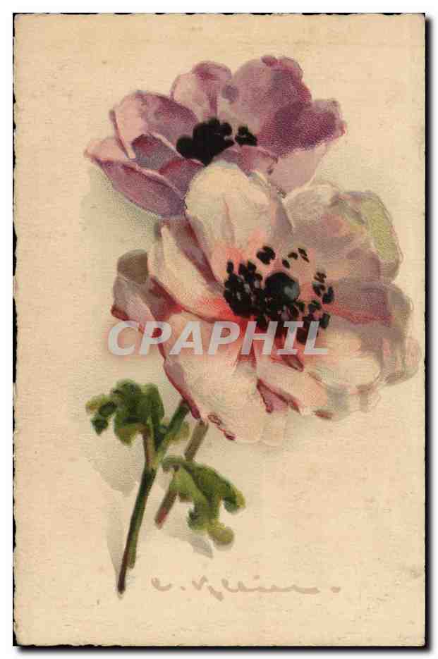 CPA Fantaisie Fleurs