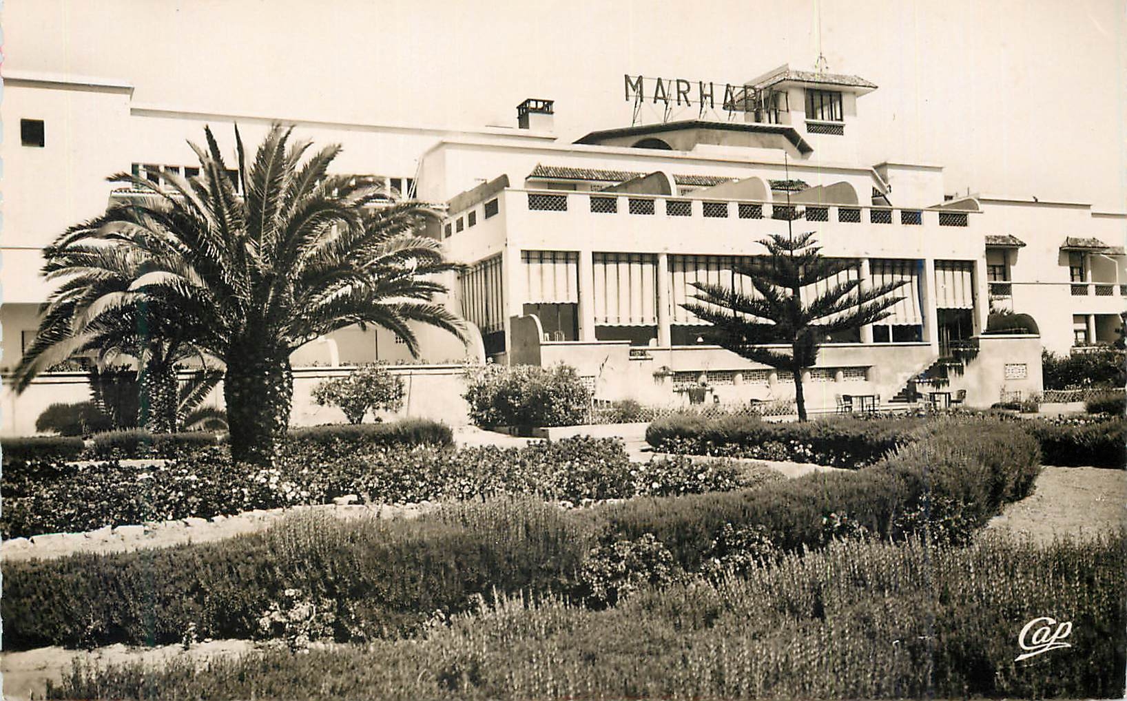 CPM Safi les jardins de l'hotel marhaba