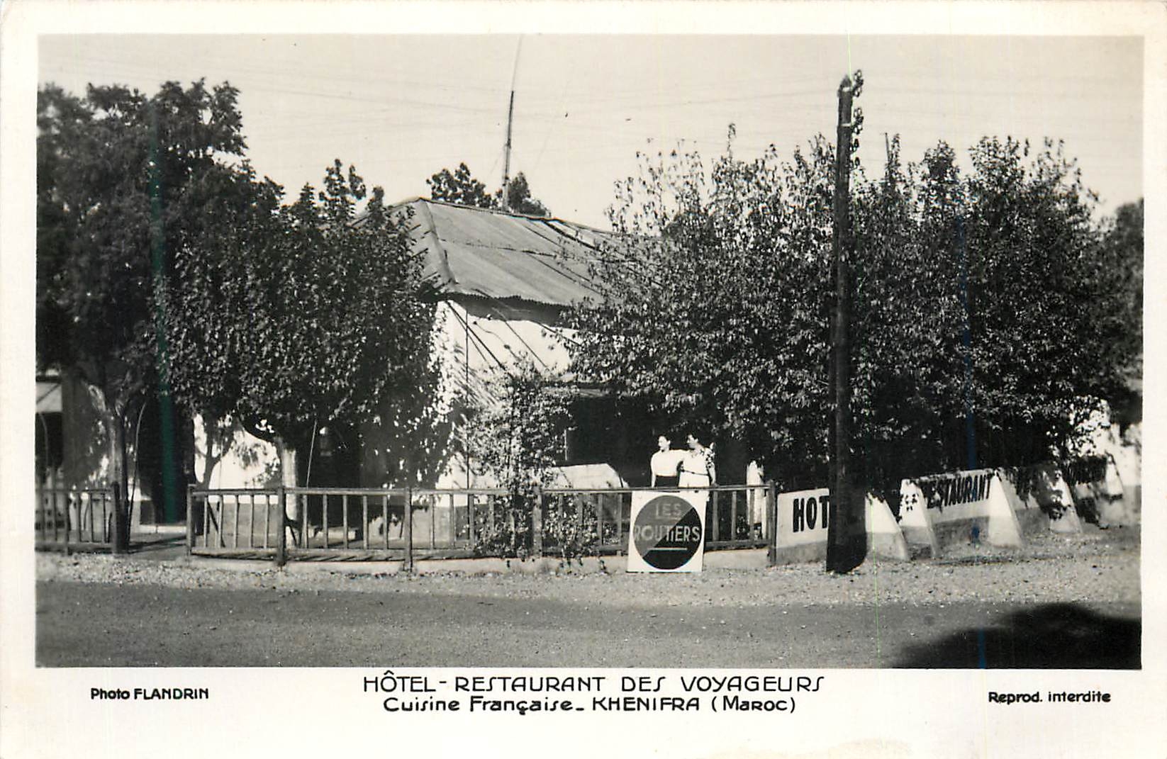 CPM Hotel restaurant des voyageurs cuisine francaise khenifra (maroc)