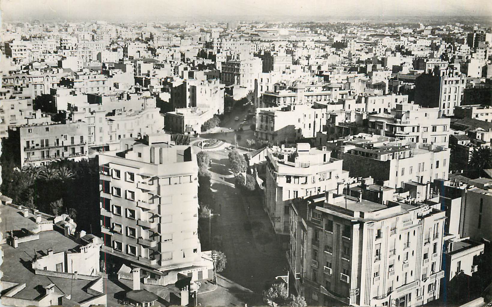CPM Casablanca vue sur le quartier mers sultan