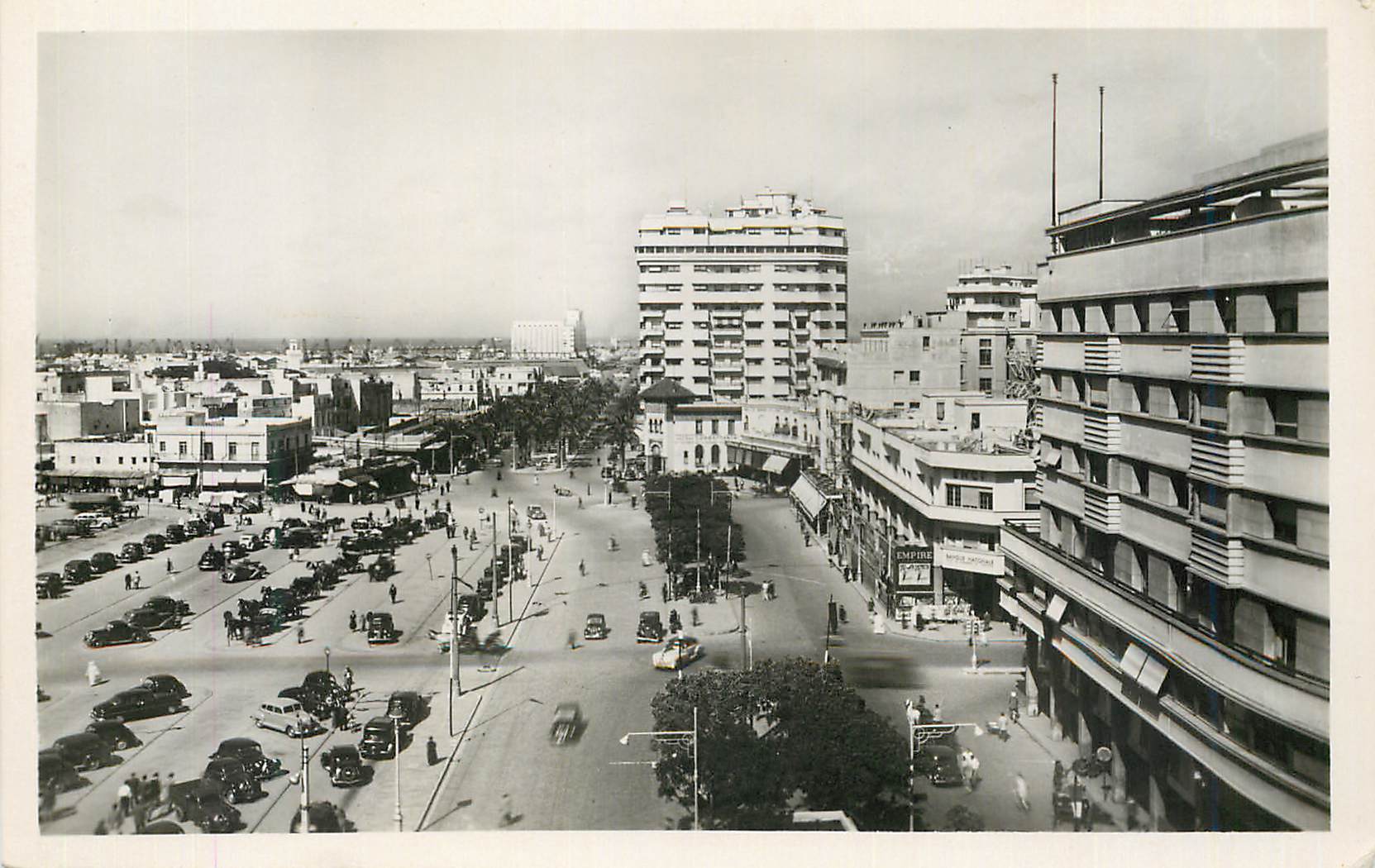 CPM Casablanca la place de france