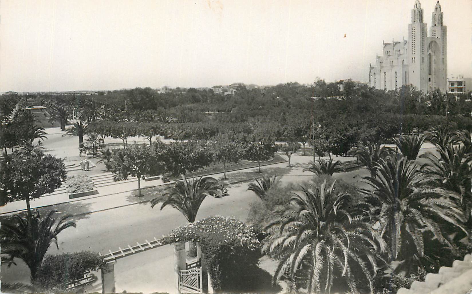 Casablanca — Sacré Cœur et Parc Lyautey — Édit. 'La Cigogne'