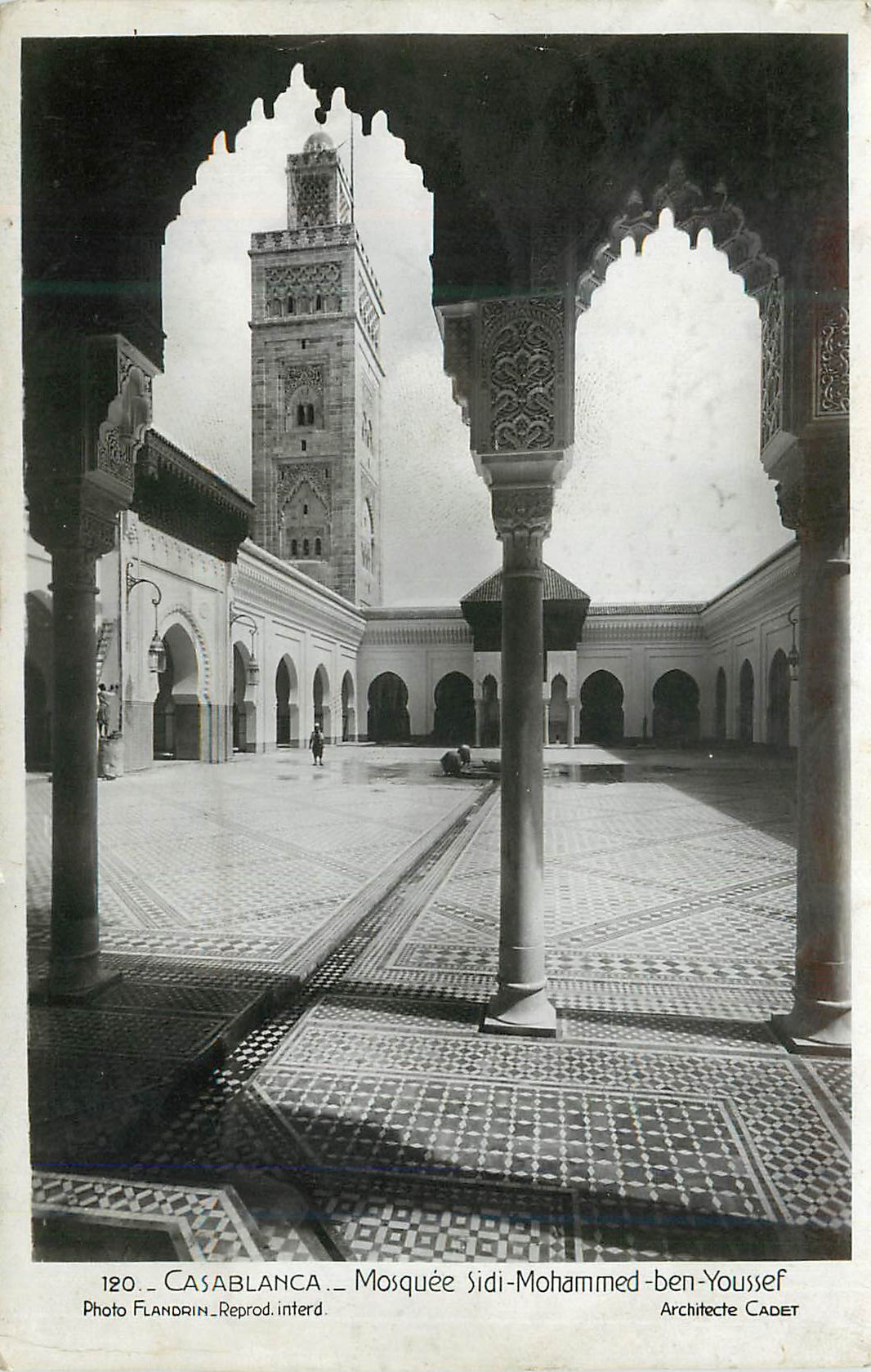 CPM Casablanca mosquee sidi mohamed ben youssef