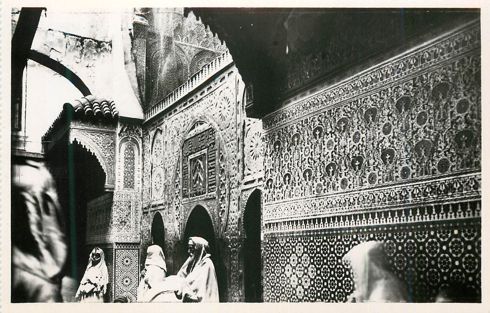 CPM Fes el bali un detail de la zaouia de moulay idriss