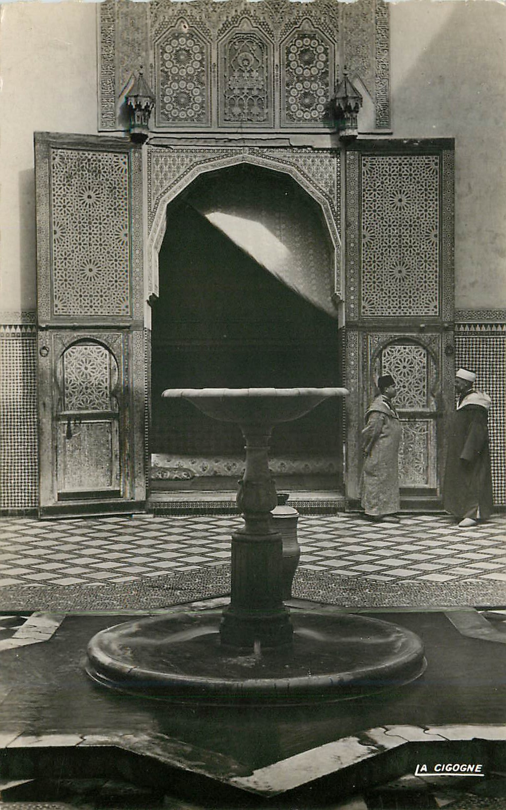 CPM Scenes et types palasi des notables a fes