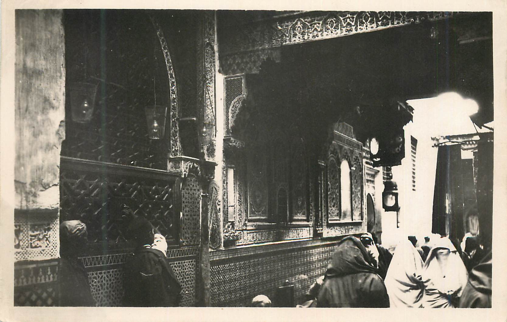 CPM Fes un detail de la zaouia de moulay idriss