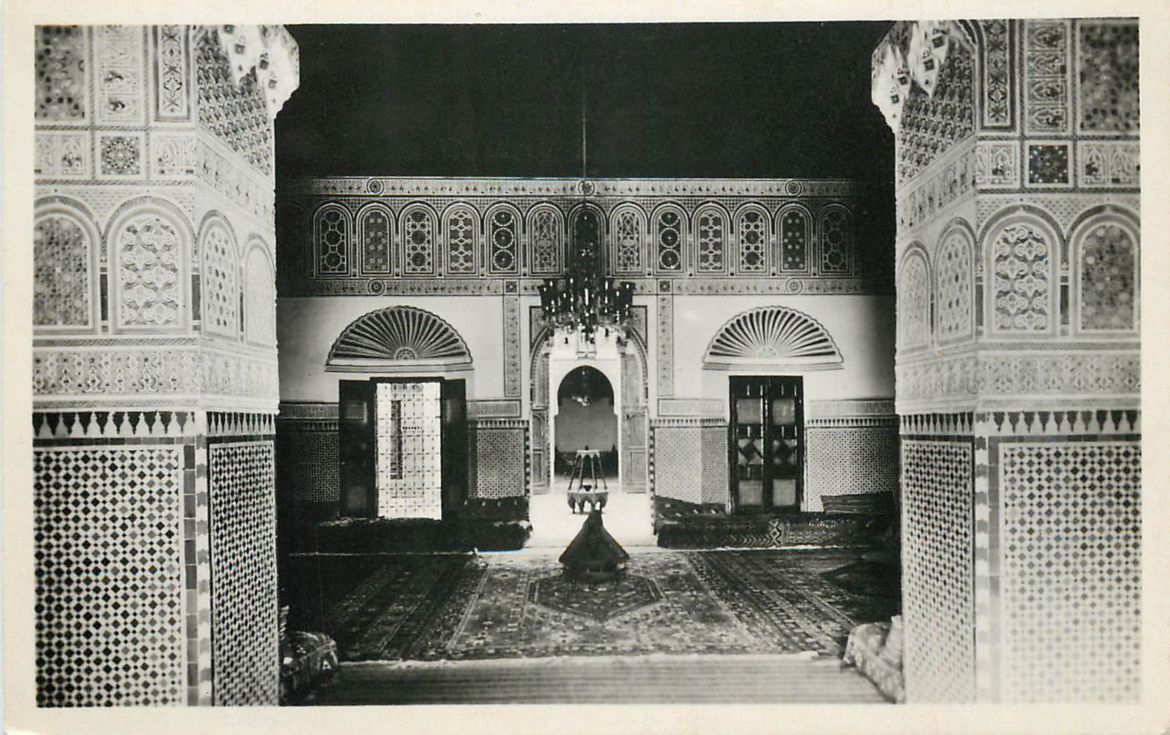 CPM Marrakech palais de dar si said (musee d'art indigene)