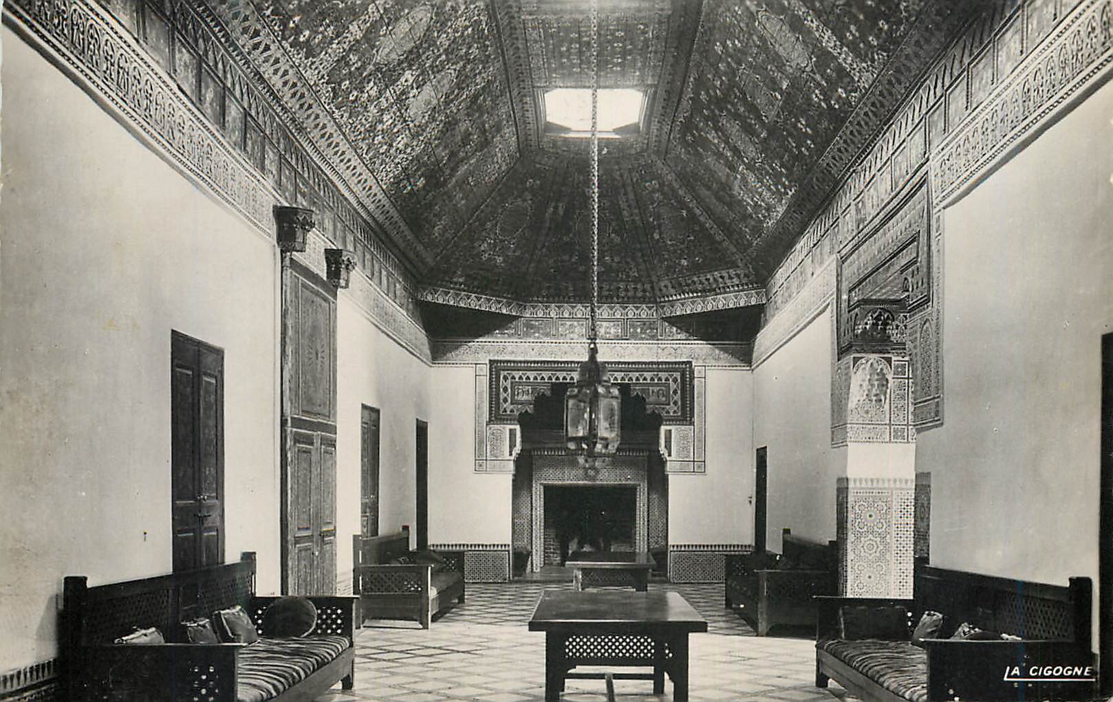 CPM Marrakech palais de la bahia salle du conseil