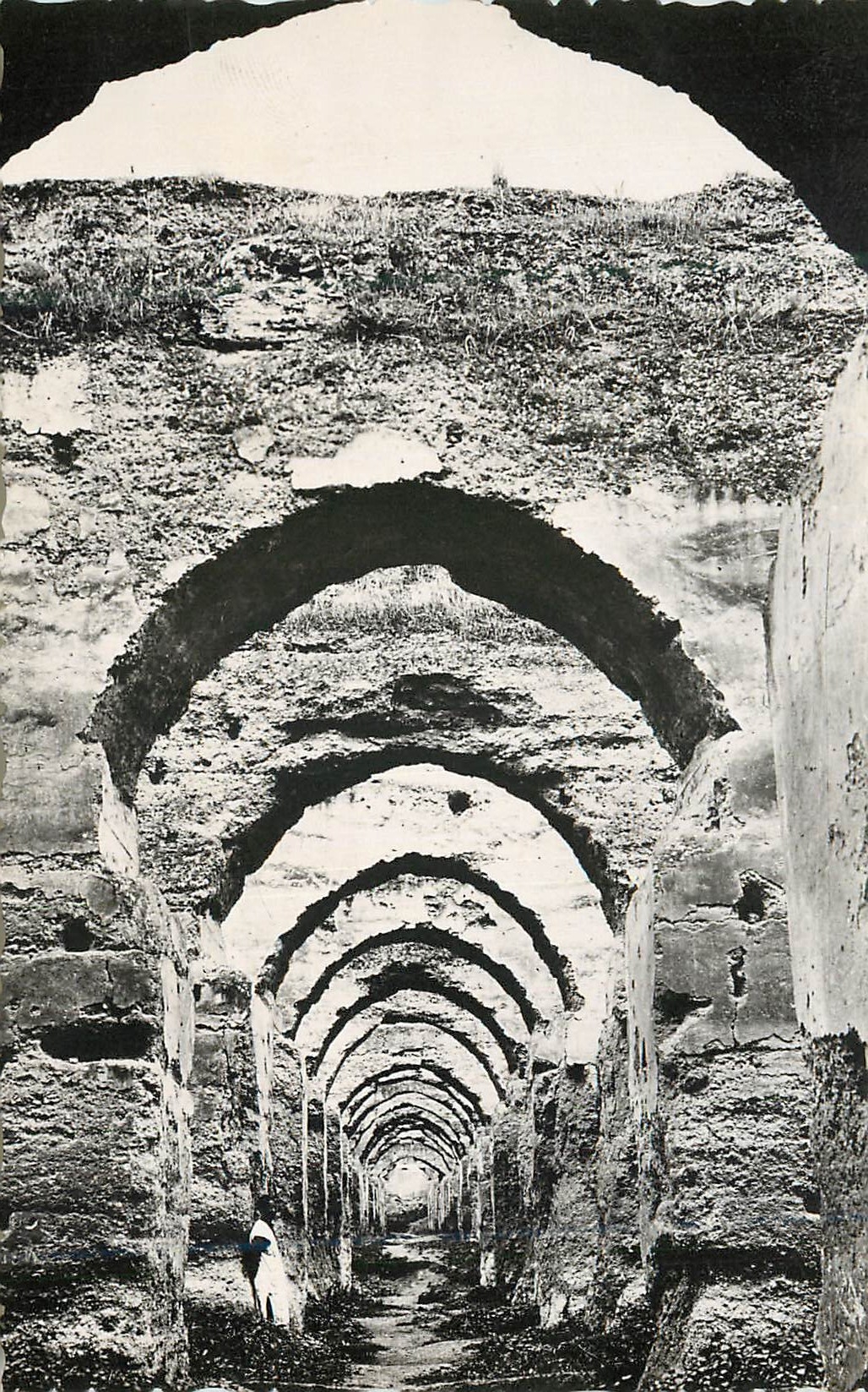 CPM Meknes ruines des ecuries de moulay ismael