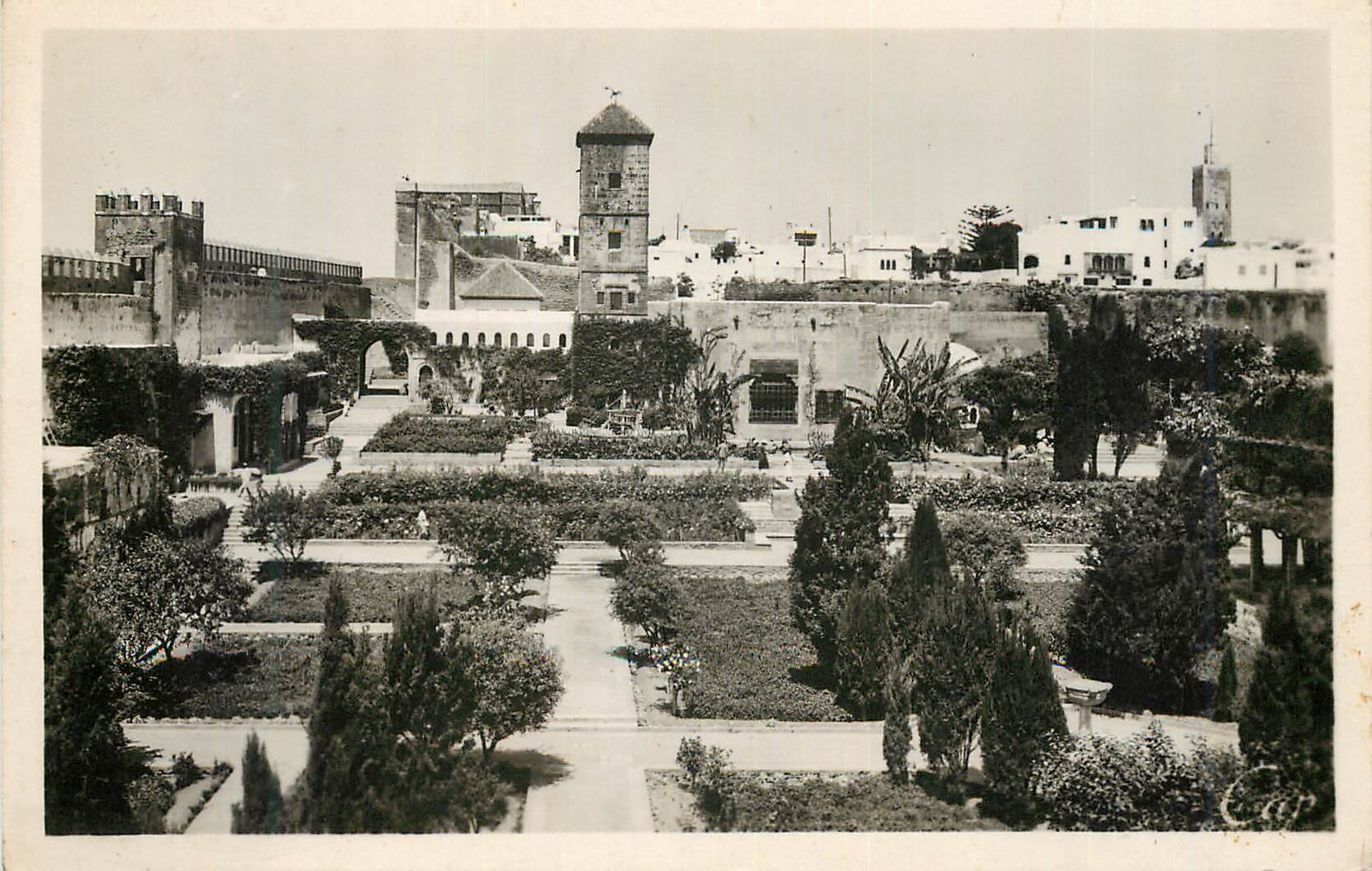 CPM Rabat le jardins des oudaias