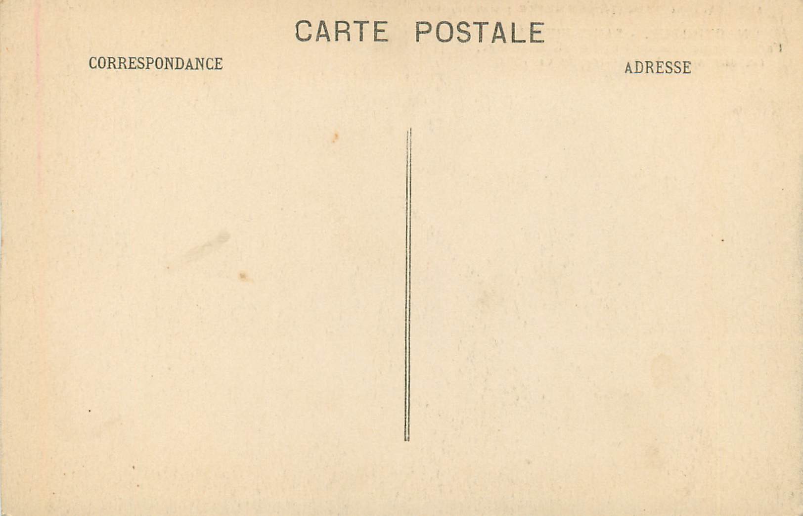 Saint-Pierre — Façade principale de l'église du village, six ans après la catastrophe de 1902 — Coll. A. BENOIT-JEANNETTE — Rückseite
