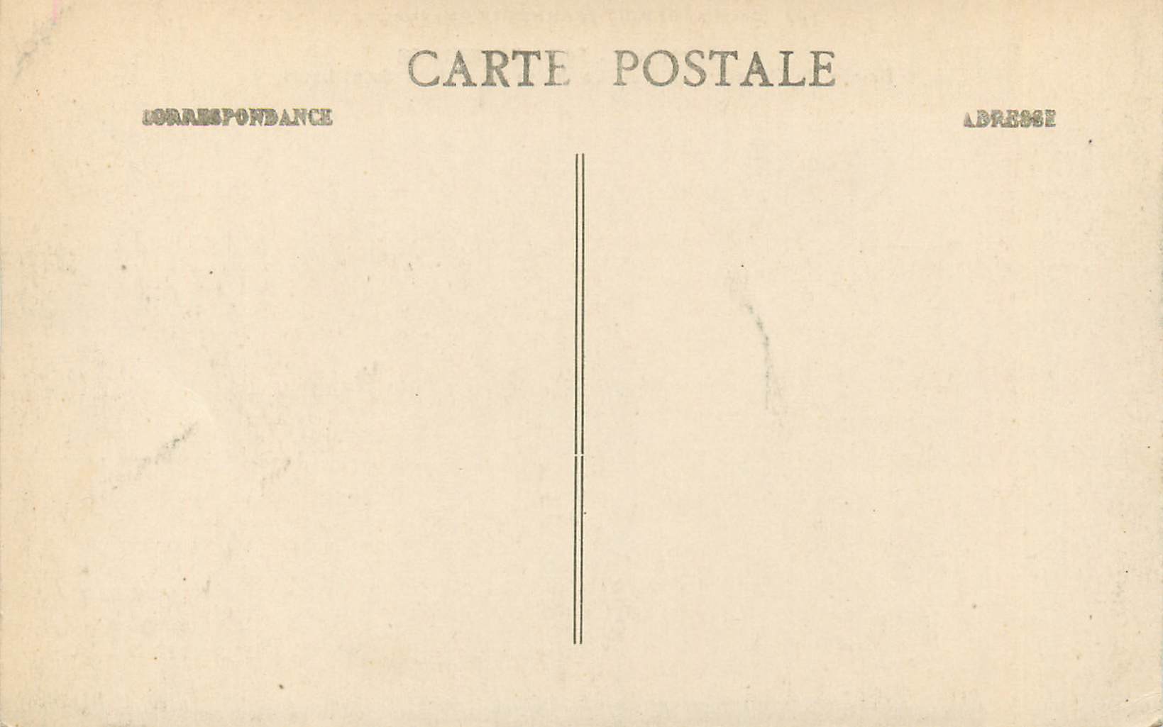Fort-de-France - Bassin de Radoub, Baie de Carénage e il Forte di San Luigi — Coll. A. Benoit-Jeannette, n°131 — Verso