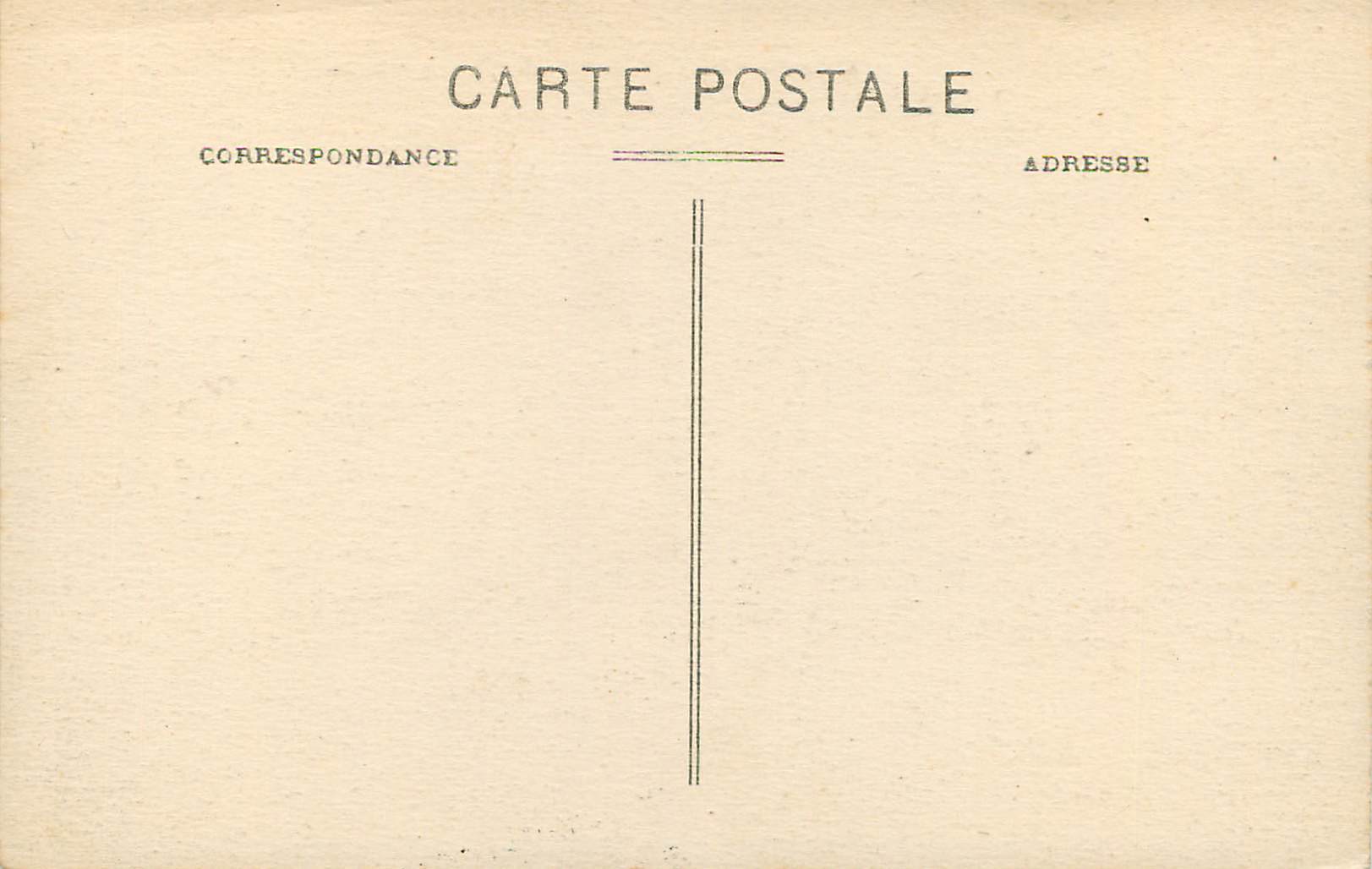 Allée dei "Bois d'Inde" del Giardino Desclieux — Martinica, Fort-de-France — editore A. Benoit, n° 287 — Verso