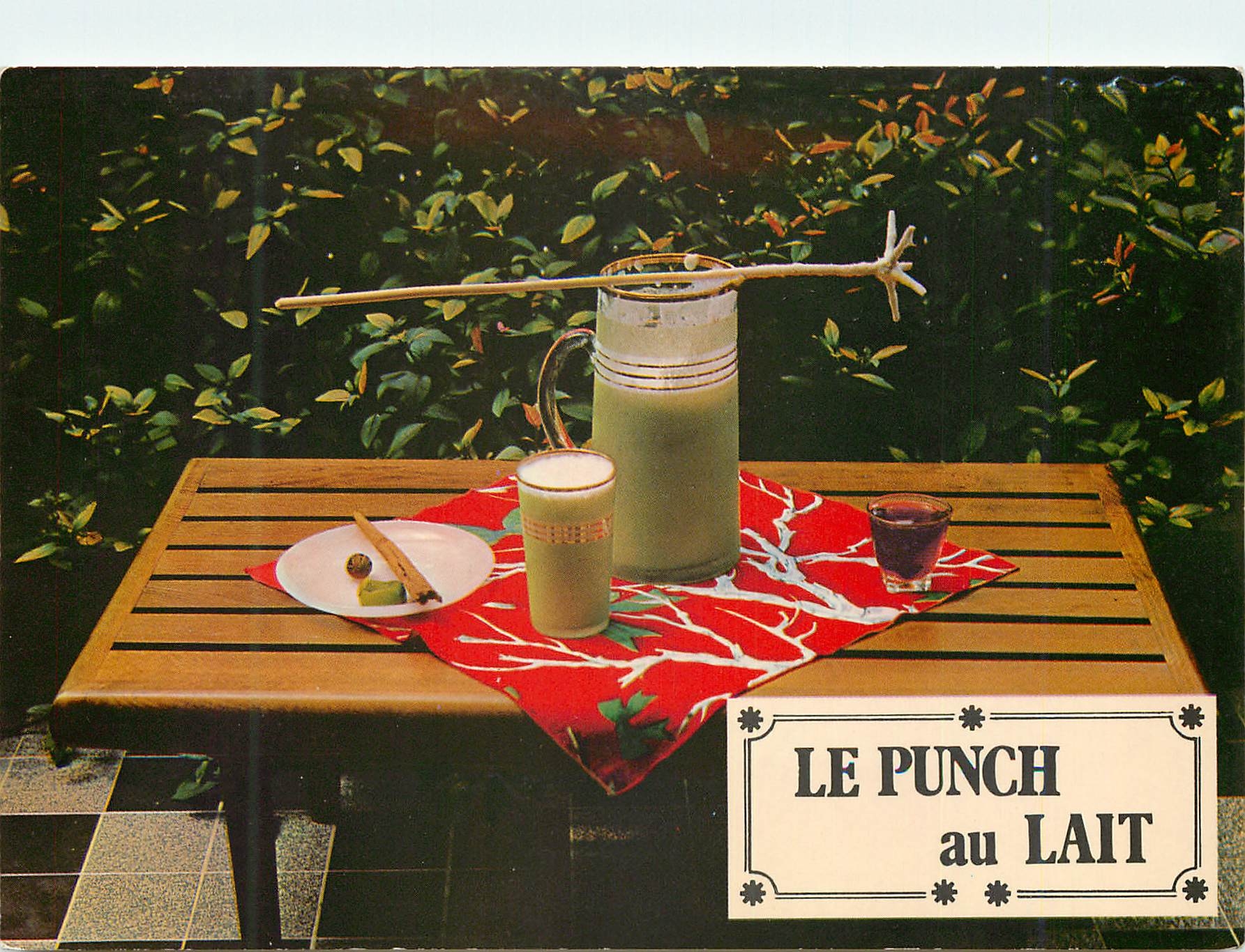 CPM Martinique Cuisine antillaise Le punch au lait