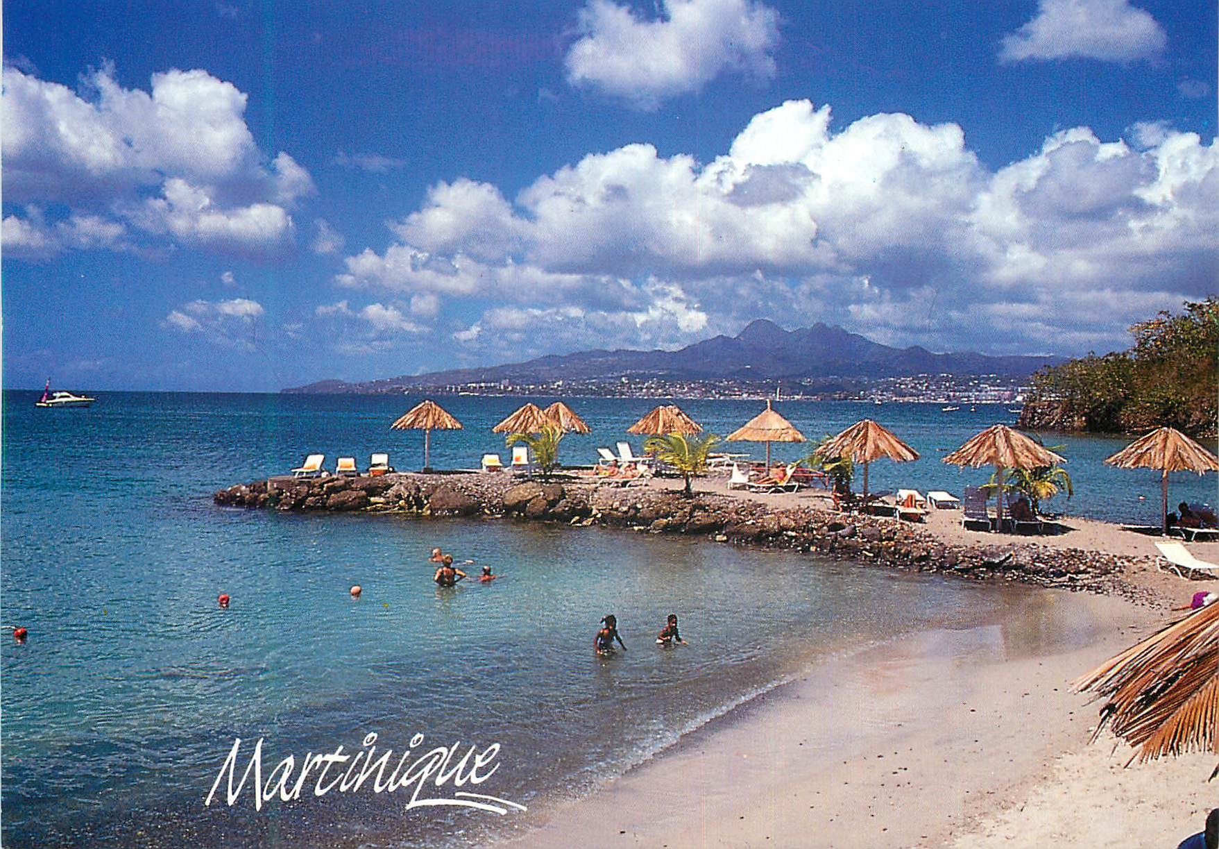 CPM Martinique Plage de l'hotel Meridien