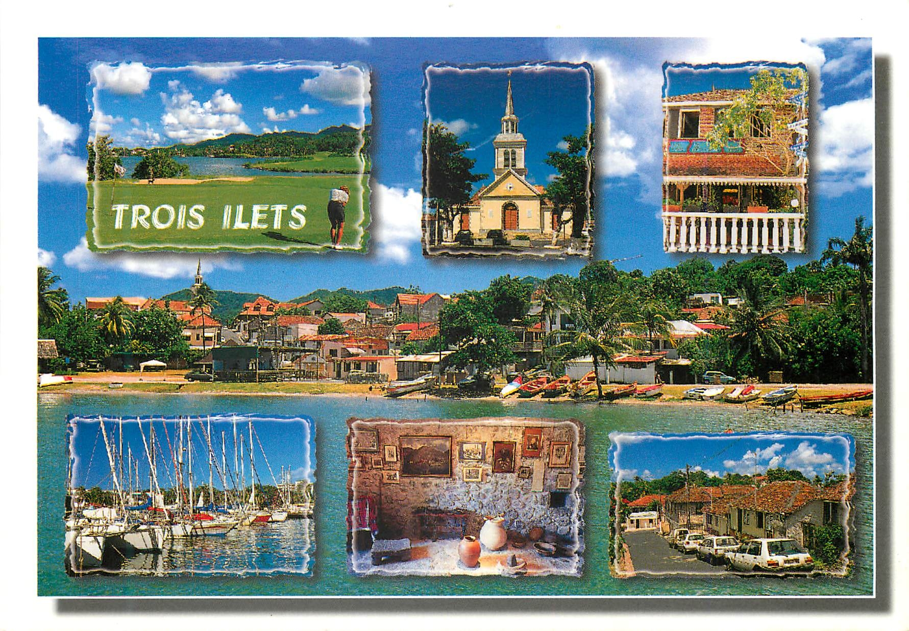 CPM Martinique Antilles Francaise Les Trois Ilets