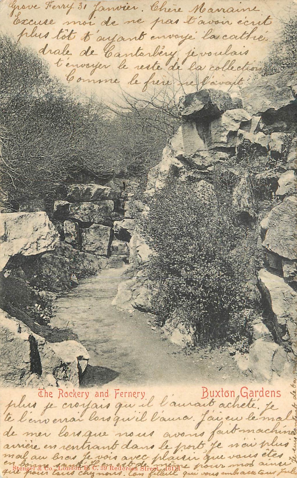 CPA Buxlon Gardens The Rockery and Fernery