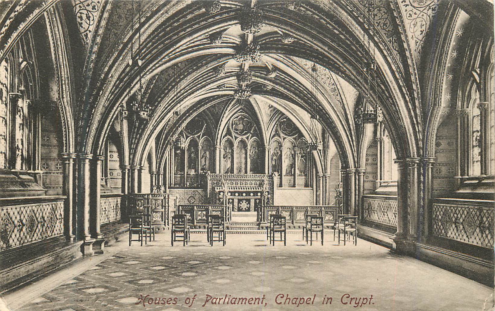 CPA House of Parliament Chapel in Crypt