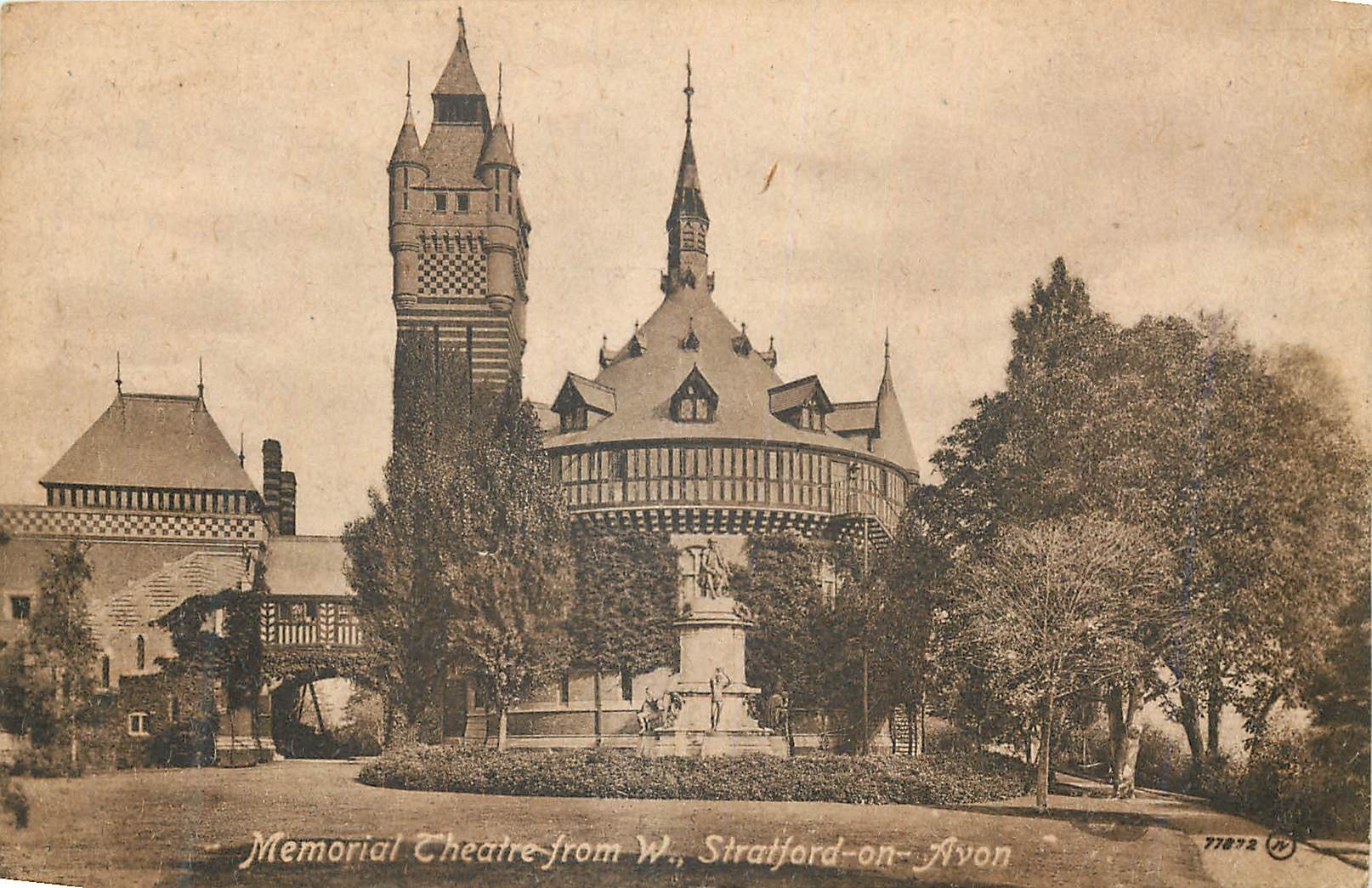 CPA Memorial Theater from W Stratford on Avon