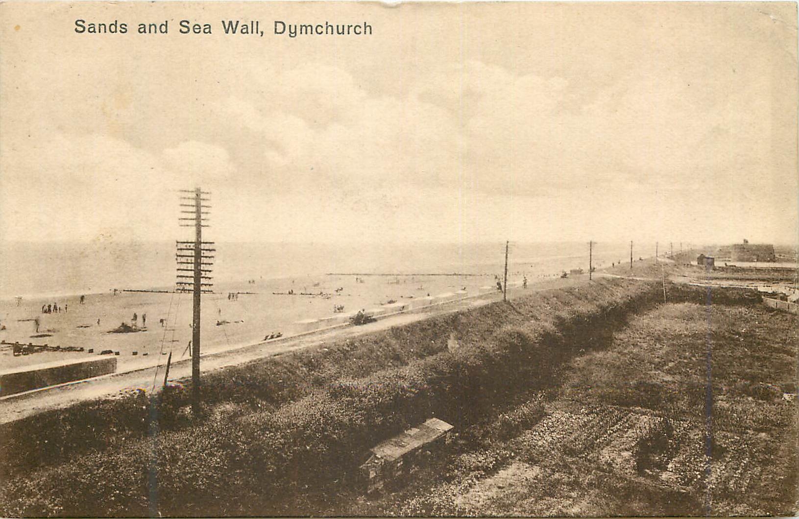 CPA Sands and Sea Wall Dymchurch