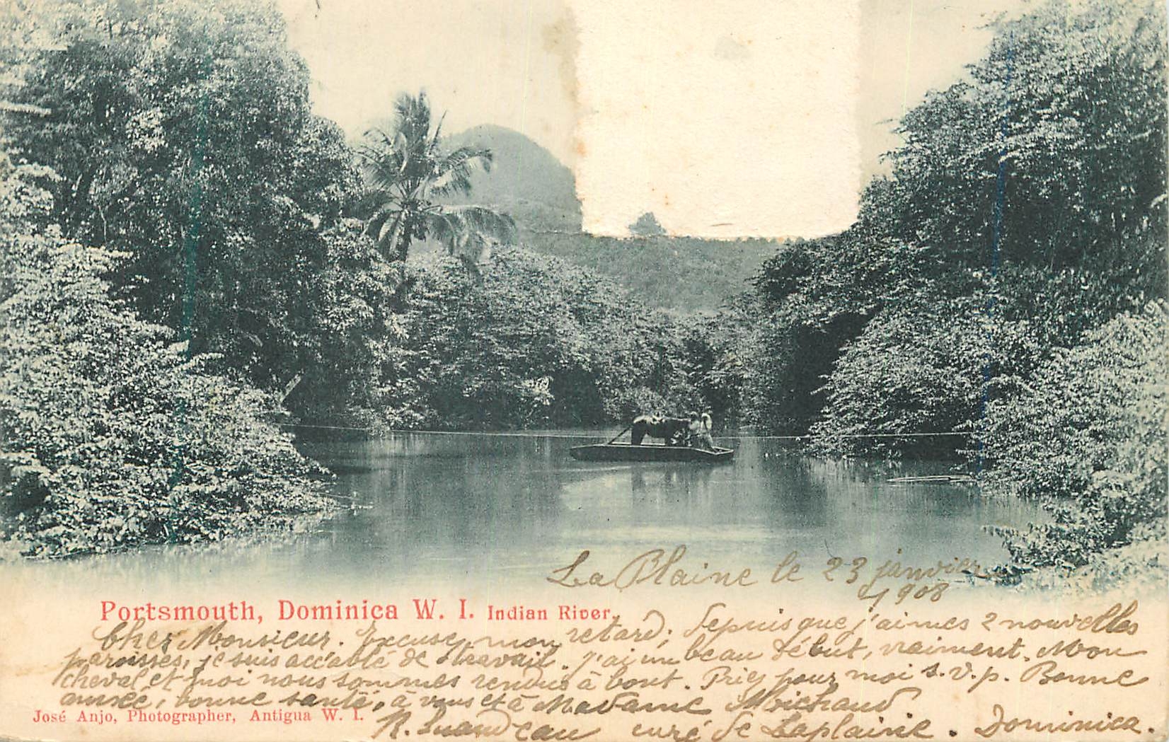 CPA Portsmouth Dominica W I Indian River
