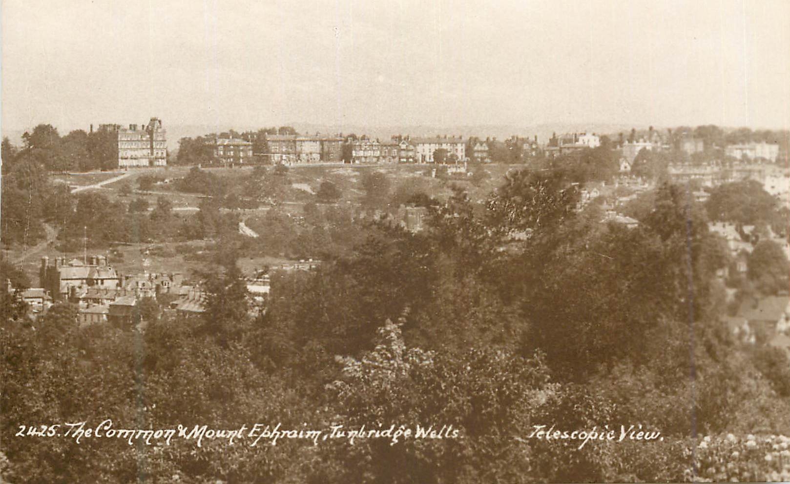 CPA The Common Mount Ephraim Tunbdridge Wells Telescopie View