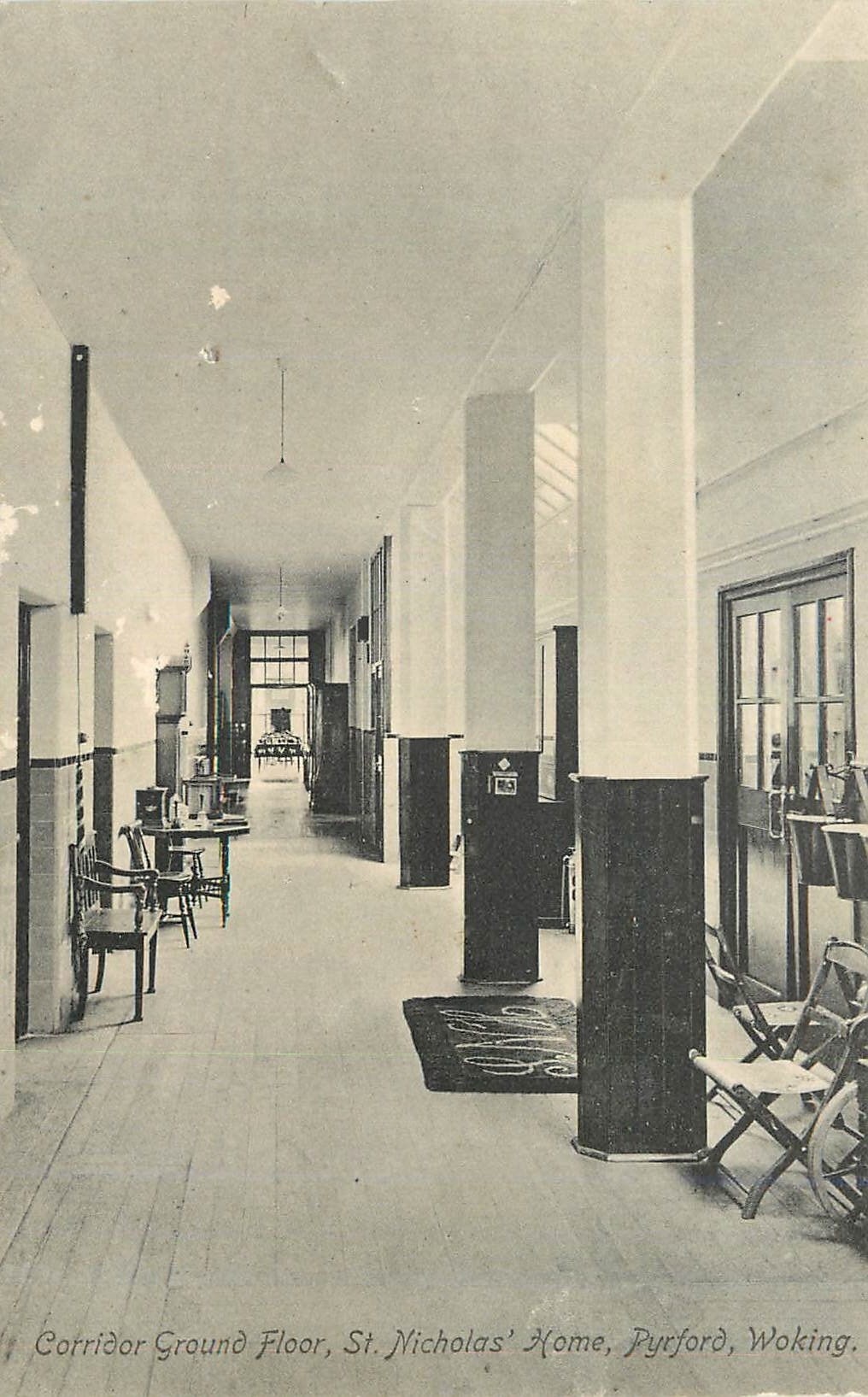 CPA Carridor Ground Floor St Nicholas' Home Pyrford Woking