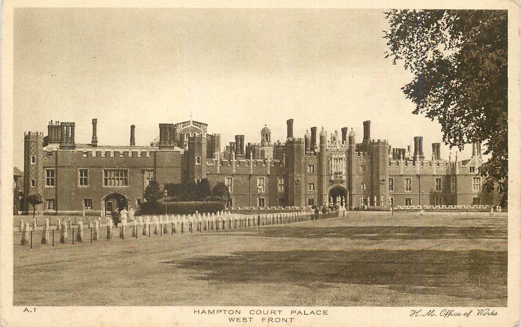 CPA Hampton court palace west front