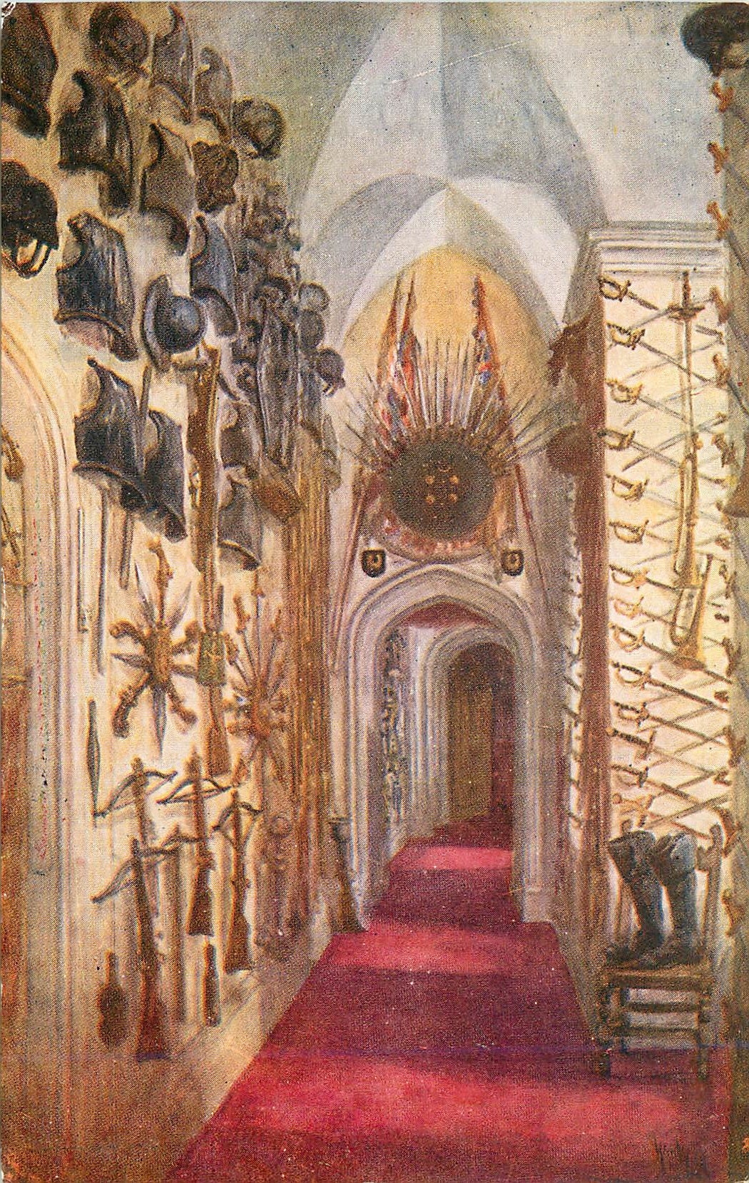 CPA England the armoury warwick castle Militaria