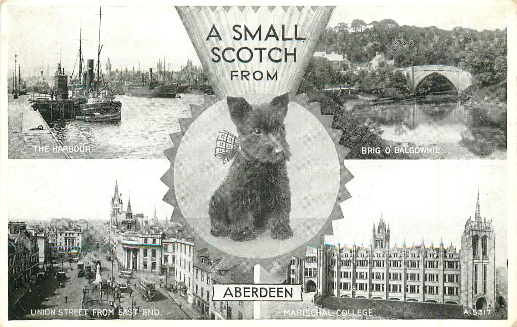CPA A small scoth from aberdeen The harbour Brig O Balgownie 