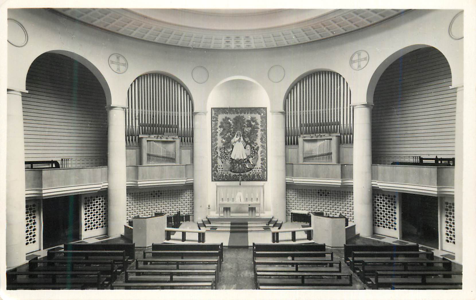 CPA N D de fracnc leicester square Orgue