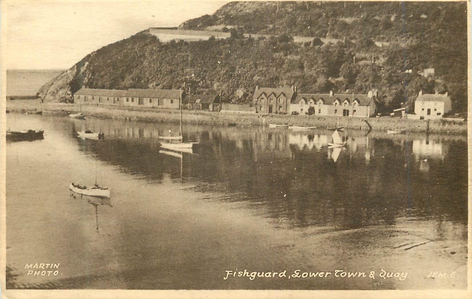 CPA Fishguard sower town quay