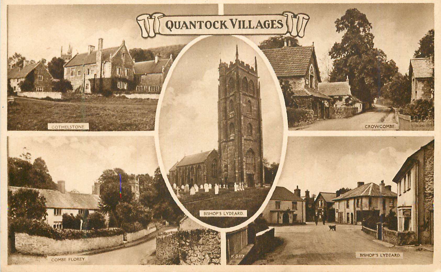 CPA Quantock villages Cothelstone Crowcombe 