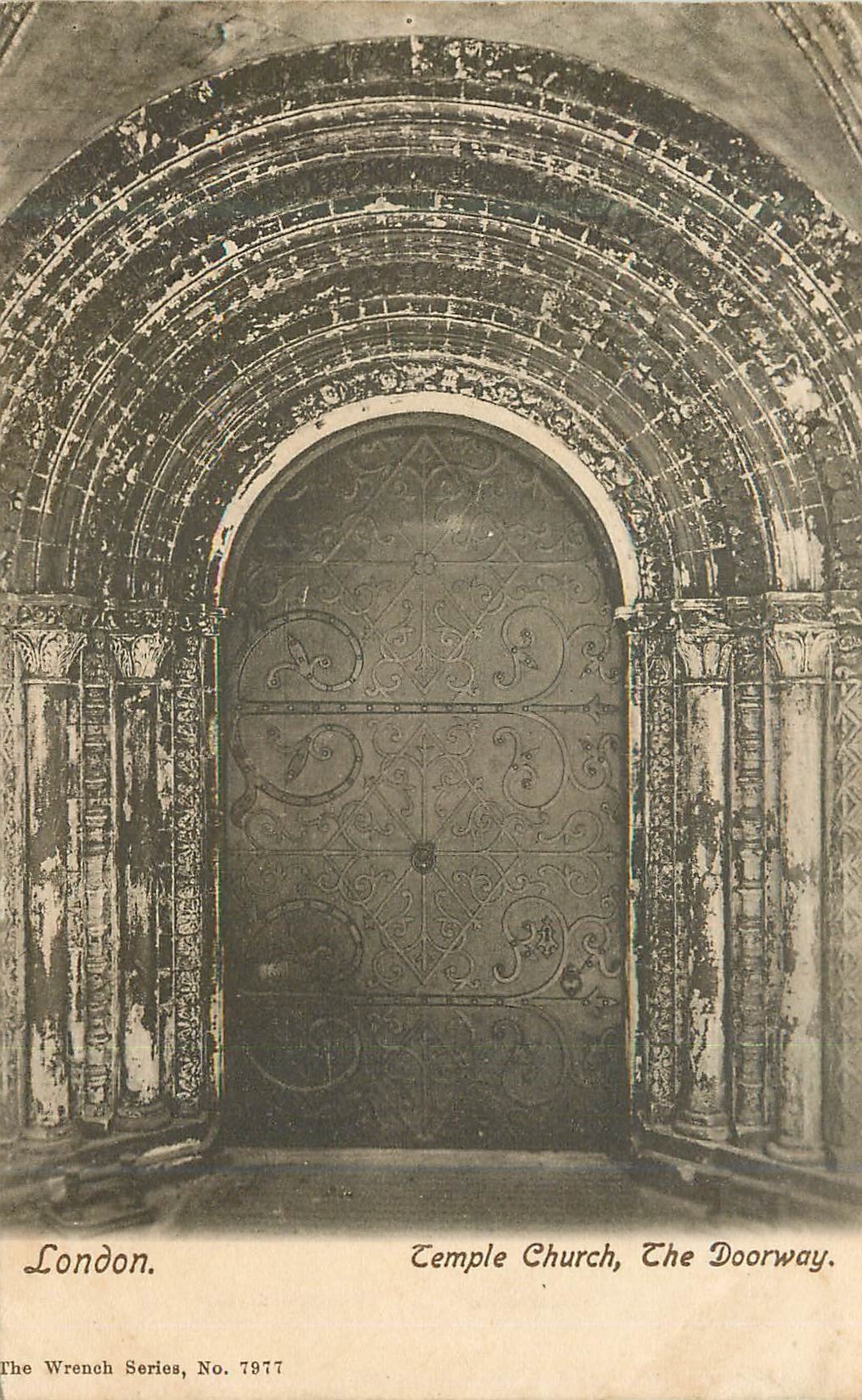 CPA London temple church the doorway