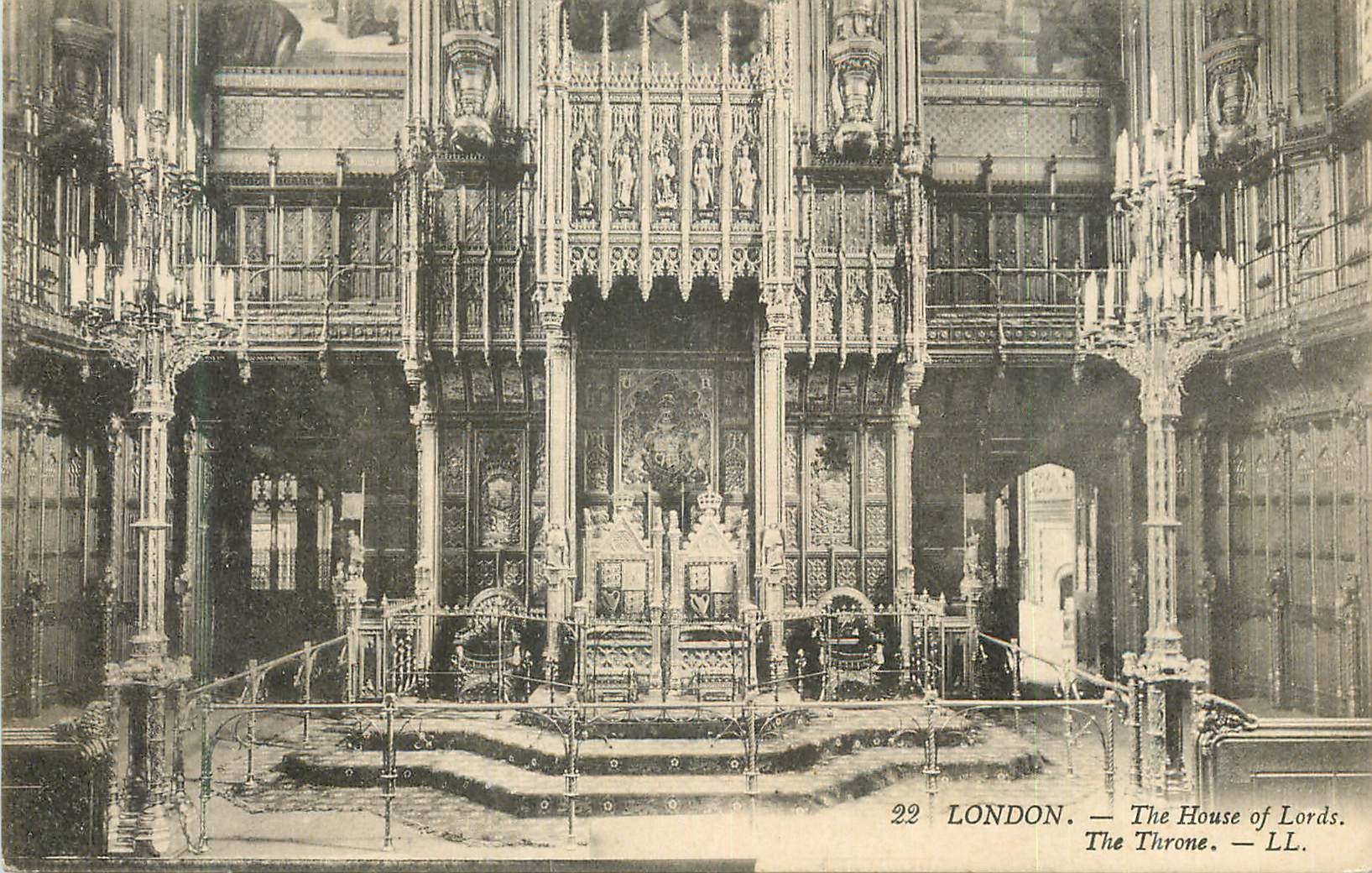 CPA London the house of lords the throne