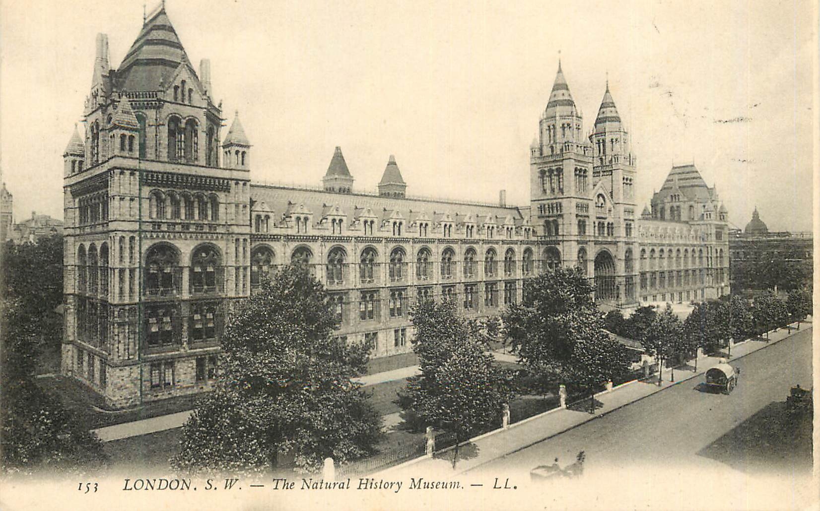 CPA London S W the natural history museum