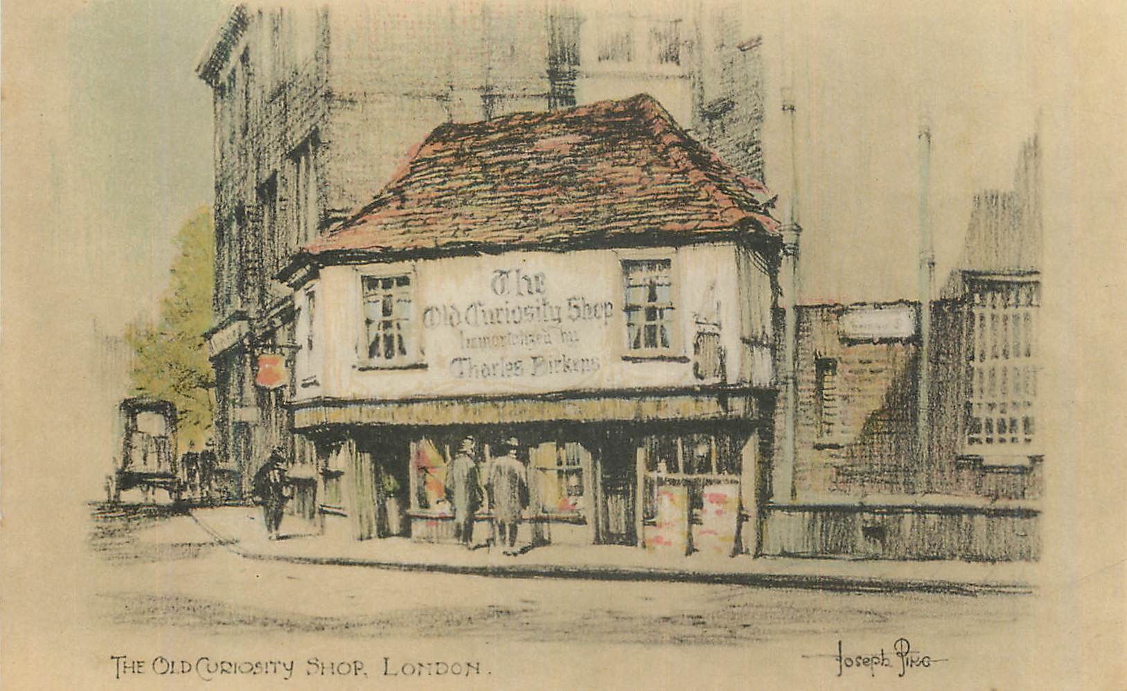 CPA London the old curiosity shop
