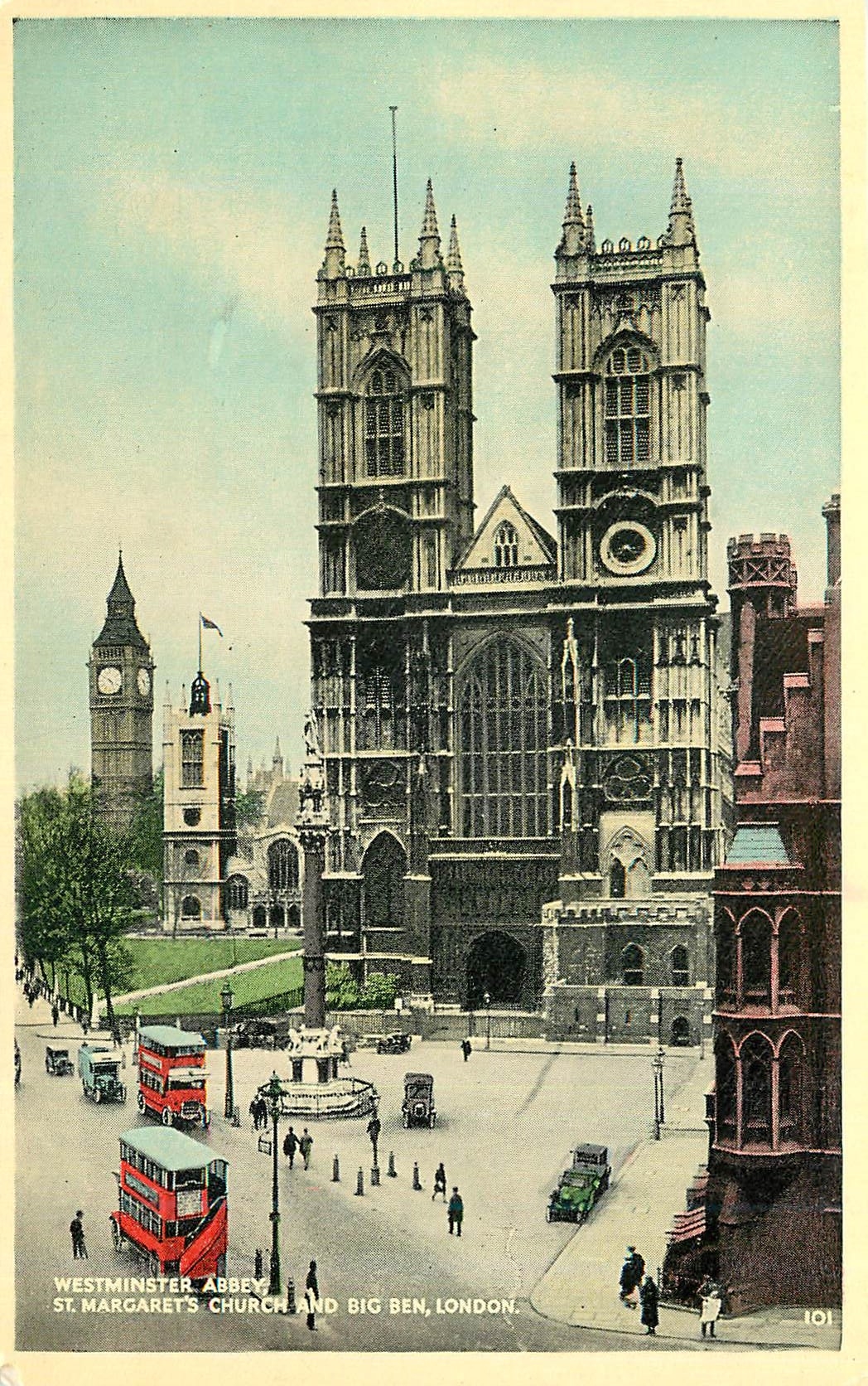 CPA London westminster abbey st margarets church and big ben