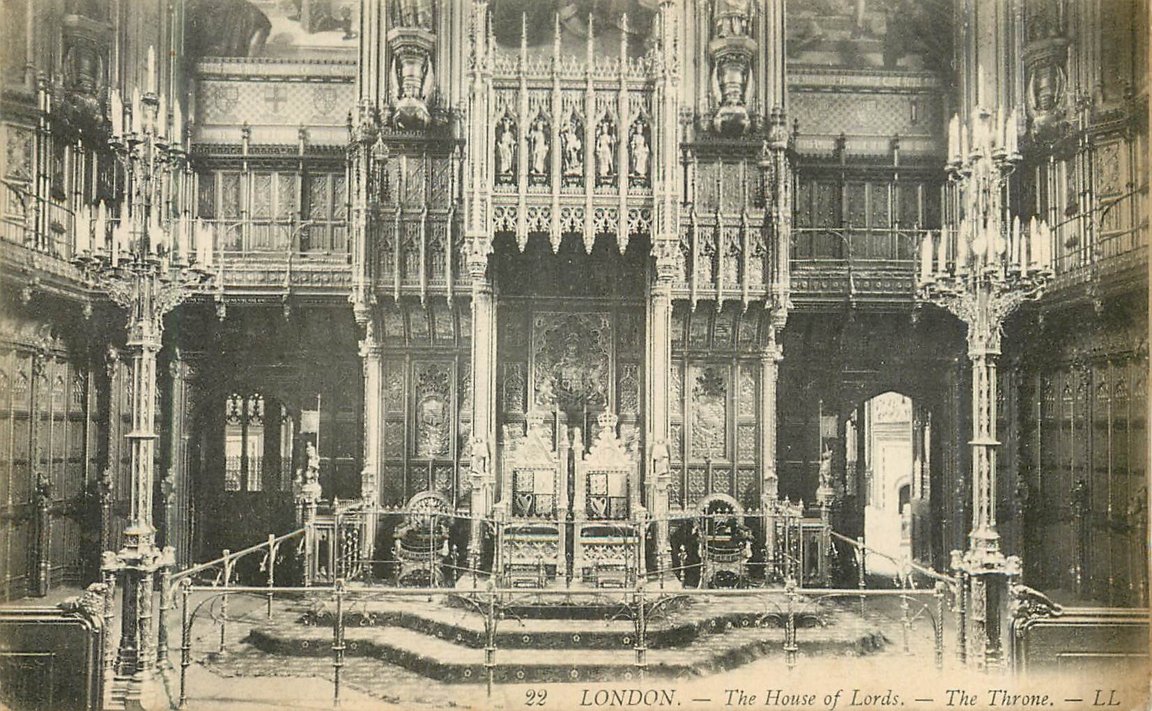 CPA London the houses of lords the throne