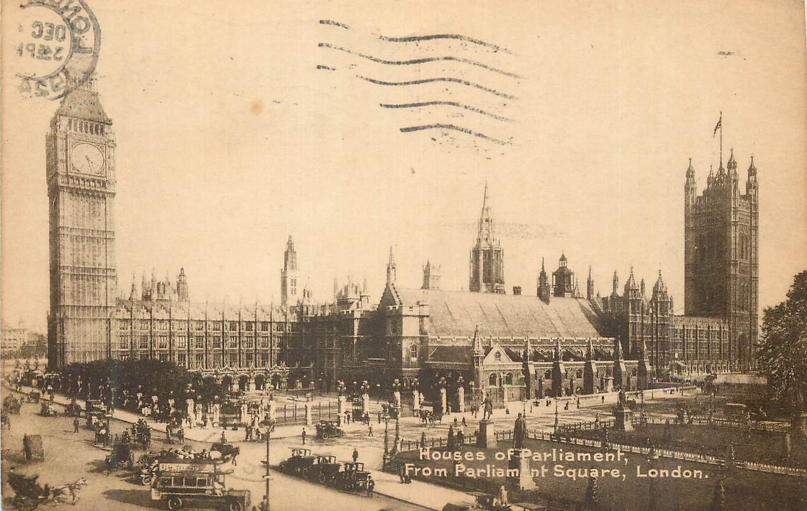 CPA London houses of parliament from parliament square