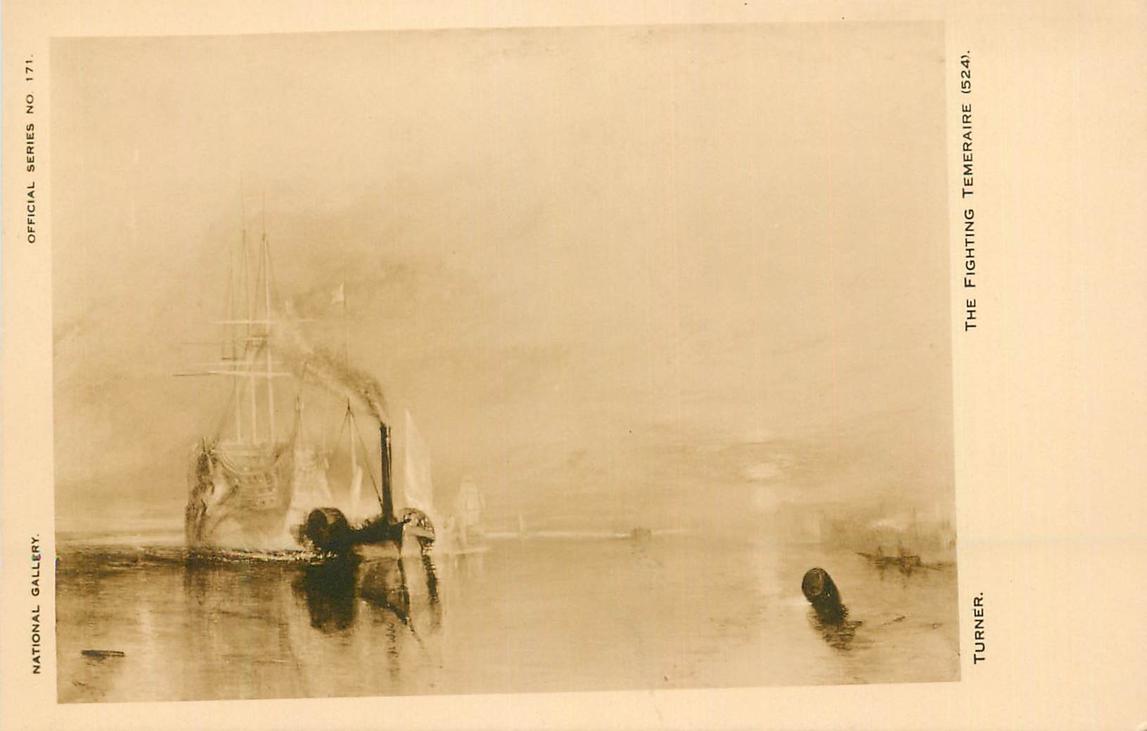 CPA Turner The fighting Temeraire National Gallery